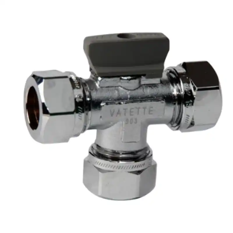 Nedsatt pris T-Ventil Vatette 15 Med Vred