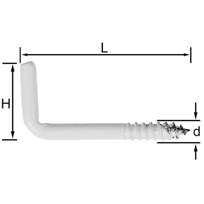 VINKELKROK ART7 VIT 50MM 3ST Extra rabatt