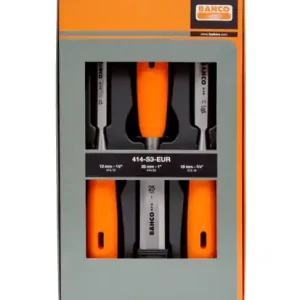 Stämjärnsats 414-S3-EUR 12-18-25mm Bahco Snabb frakt