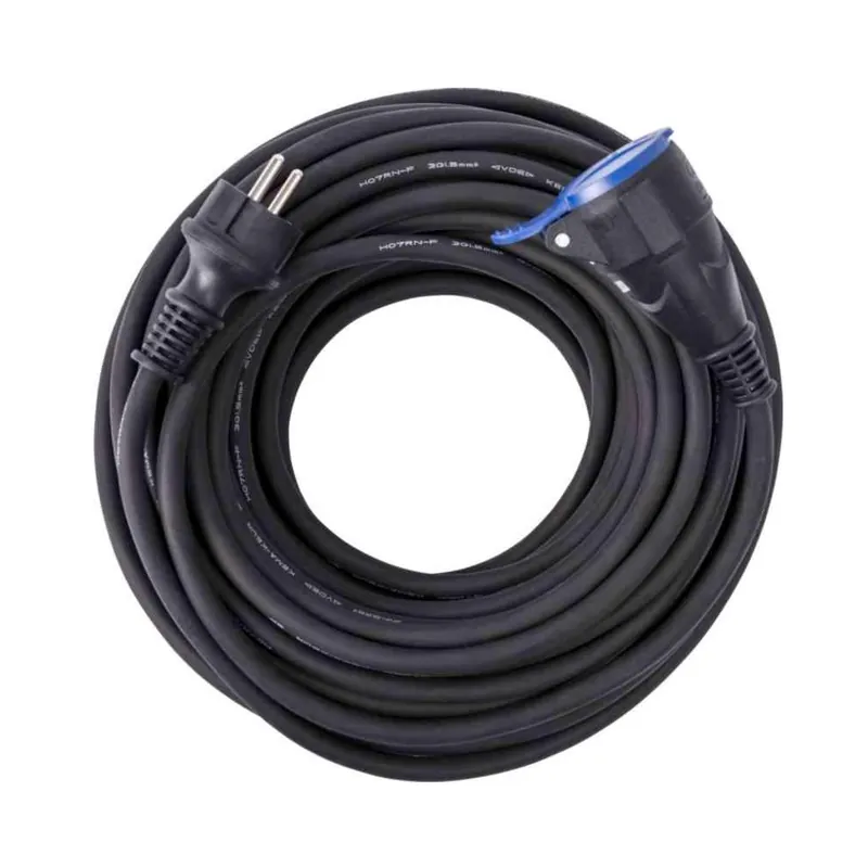 Fri frakt Skarvsladd Jordad Med Lock Extra Förstärkt Utomhus 3G1.5 5m Gelia