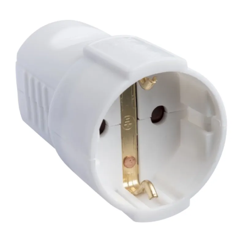 Begränsad tid Skarvuttag Jordad Vit Gelia