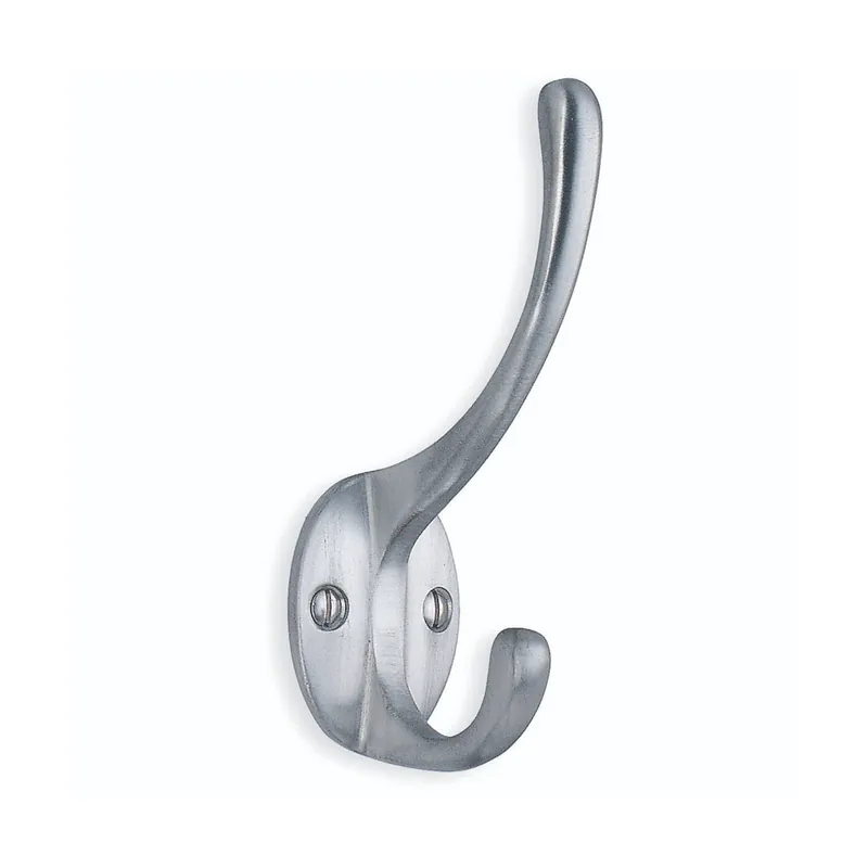 Hattkrok Borstad Krom 10st Beslagsboden BK247M Säker betalning