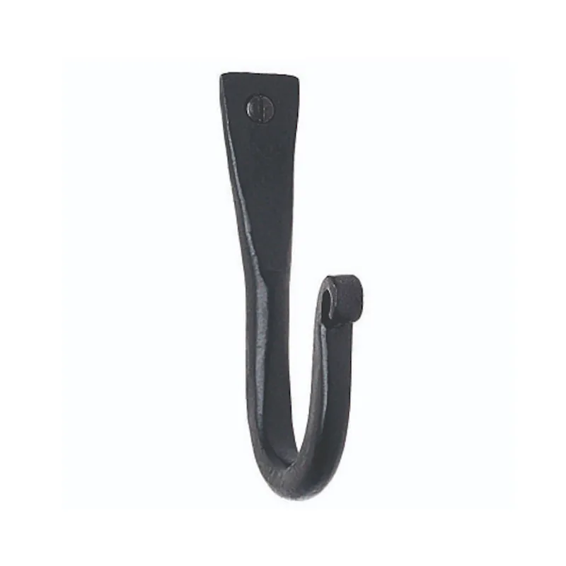 Rabatter Enkelkrok 60mm Svart Smidesjärn 10par Beslagsboden B056