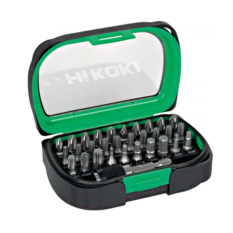 Expressleverans Bitsset 31 Delar I Bitsbox Hikoki 60120778