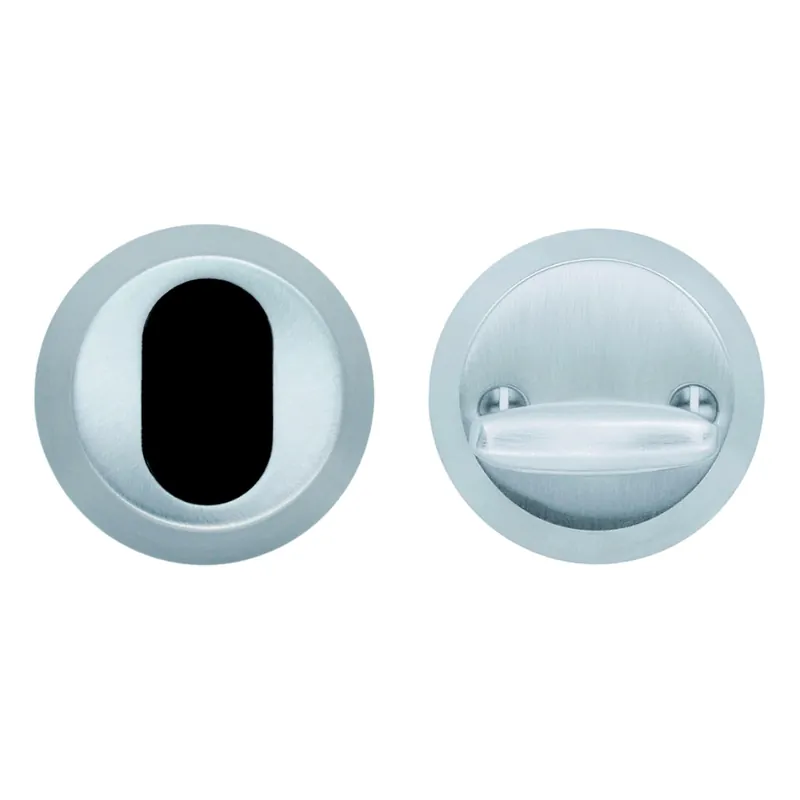 Fri frakt Cylindervred Och Skylt 55mm Borstad Krom Beslagsboden B186M