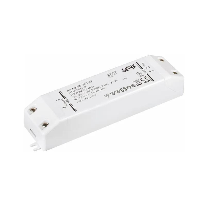LED Driver Konstantspänning 30W, Malmbergs 9974197 Utförsäljning