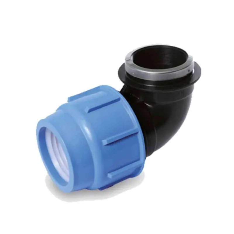 Premium PEM Koppling Av Polypropen Vinkel Invändig Gänga 25mmxG25 Plast Gelia