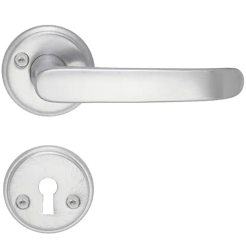 Innerdörrhandtag, Borstad krom - B249KMNS Beställ nu