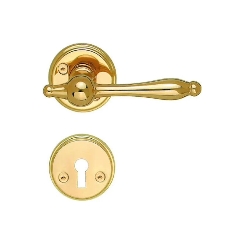 Innerdörrhandtag Spar 110mm Polerad Mässingsfinish PVD Beslagsboden B274PNS Extra rabatt