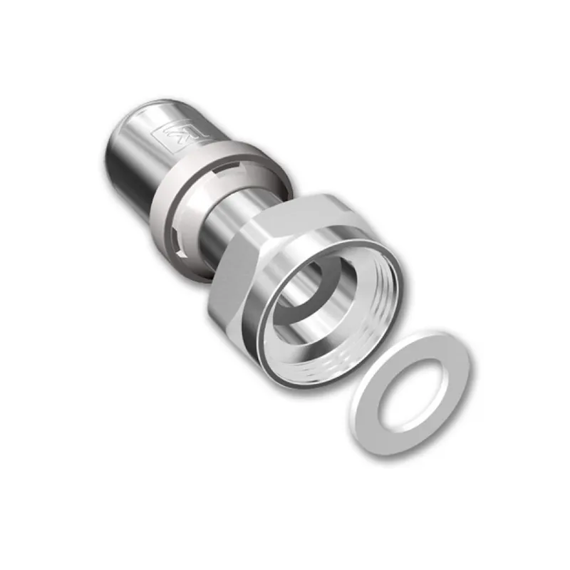 LK PressPex Rak Koppling Med Lekande Mutter AX25xG25 risnedsättning