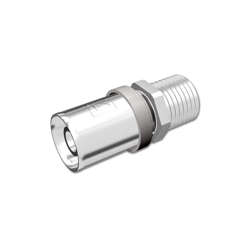 Begränsat antal LK PressPex Rak Koppling Utvändig Gänga AX25xR20