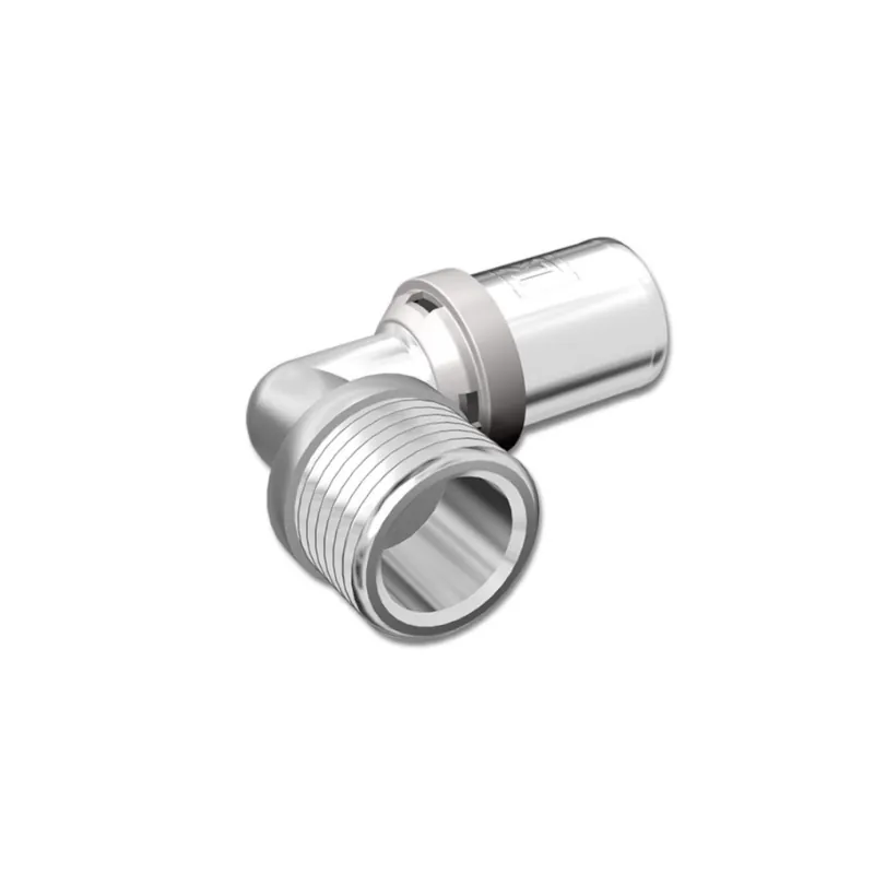 Billig LK PressPex Vinkelkoppling 90° Utvändig Gänga AX16xR15