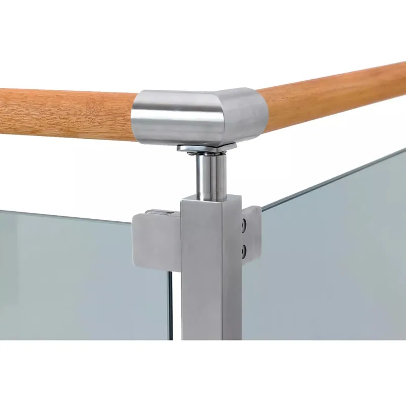 Hörnstolpe Bertil 90° Rostfritt Stål SS316 Jabo 3579 risnedsättning