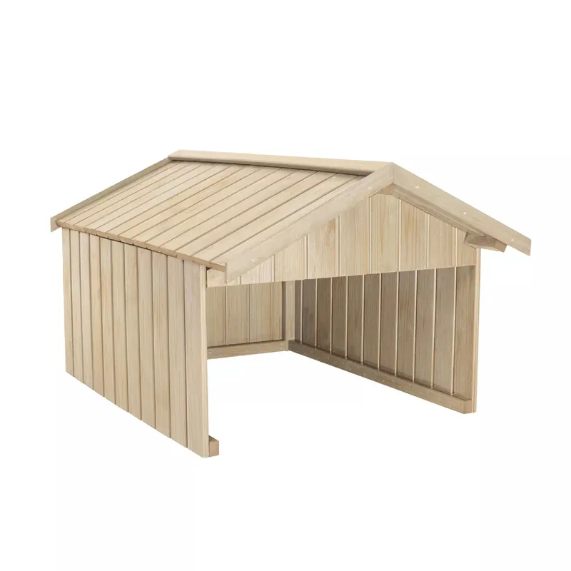 Endast denna vecka Robotgräsklipparskydd 76x62x106cm Obehandlad Gran Jabo 4540