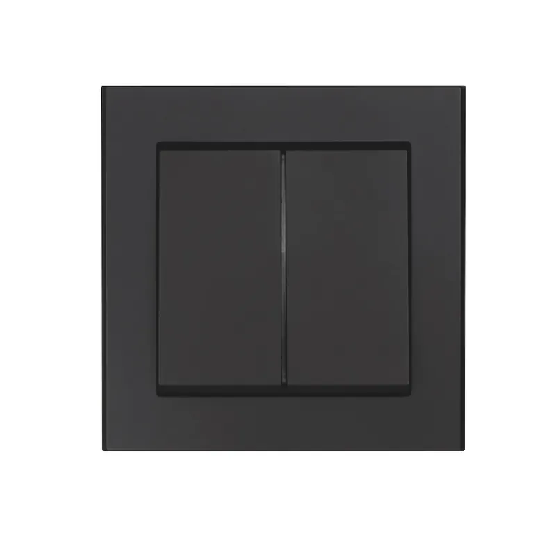 Billigare Strömbrytare Optima Dubbeltrapp, Svart Snabbkoppl, Malmbergs 1894446