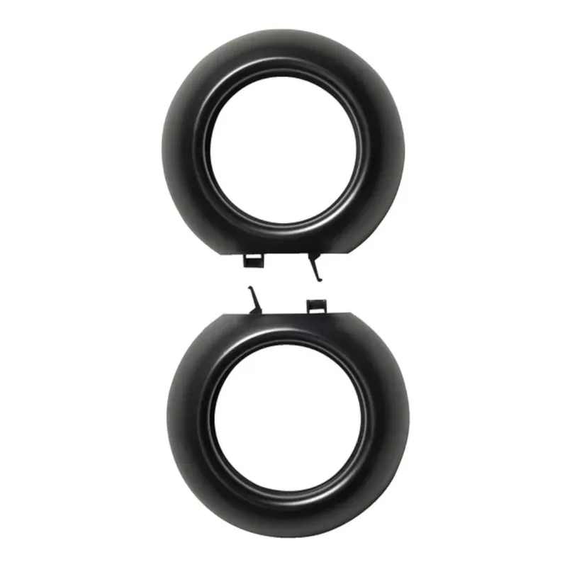 Täckram 2-Facks Renova IP20 Svart Schneider Electric Fri frakt