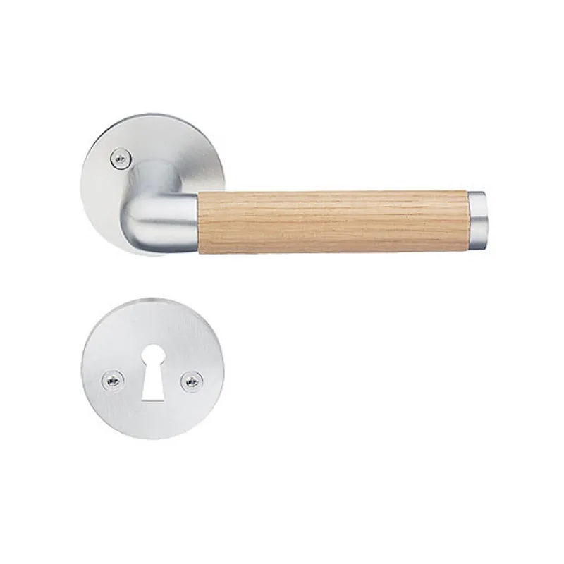 Köp nu Innerdörrhandtag Design 120mm Borstad Krom Beslagsboden B863KMN