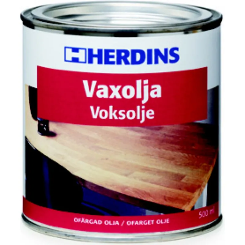 Begränsat erbjudande Vaxolja Herdins 0,5 l Transparant