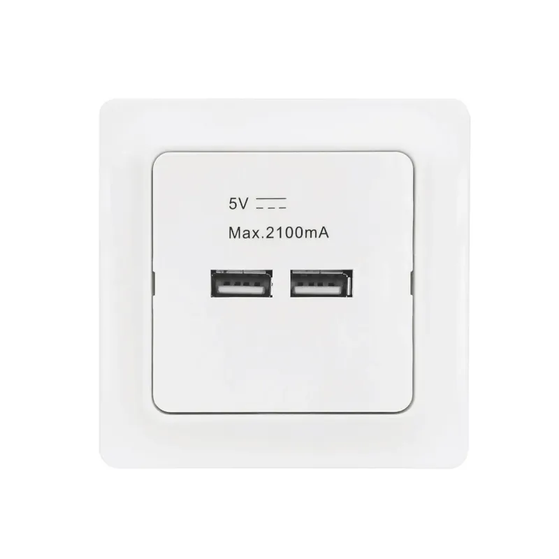 USB Uttag Gamma 2 Vägs USB, Malmbergs 52004028 Nyhet