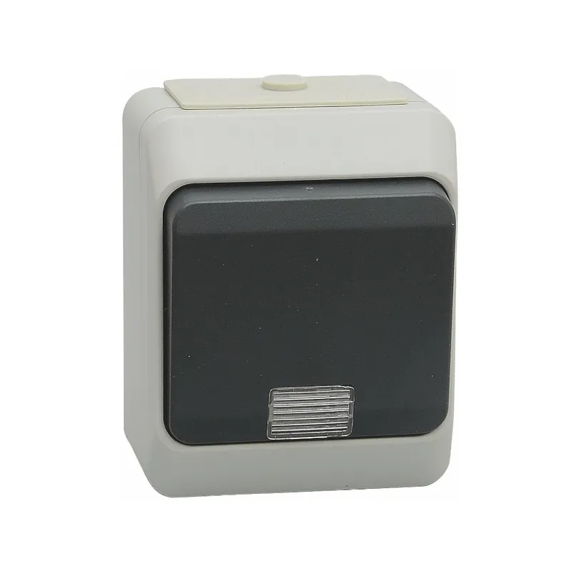 Extra rabatt Kapslad Strömbrytare Nordic 1 Pol/Trapp Lampa, Malmbergs 1893301