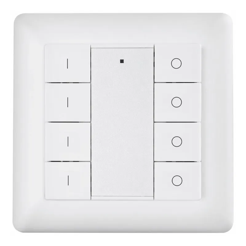 Nyhet RF Strömbrytare, 4 Zoner, Enkelfärg, IP20, Malmbergs 9917023