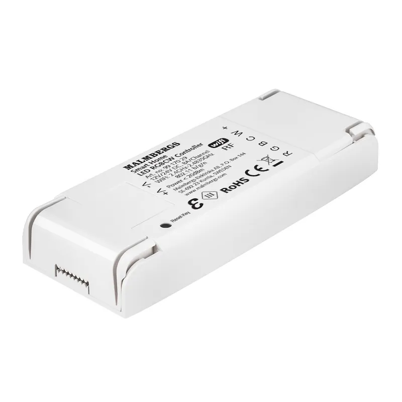 Wi-Fi Mottagare RGBCW, Inkl. RF, IP20, Malmbergs 9917029 Rabatt