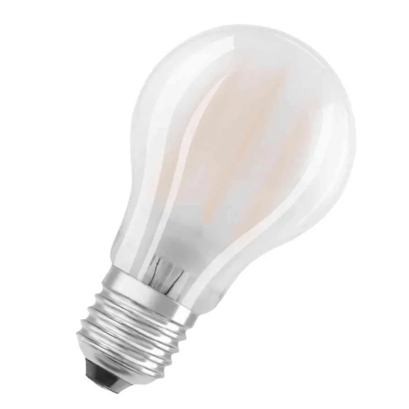 Extra rabatt LED-Lampa, Normal, Matt Frostad Glas, LED Retrofit Classic A, 6,5W, 6st, Osram