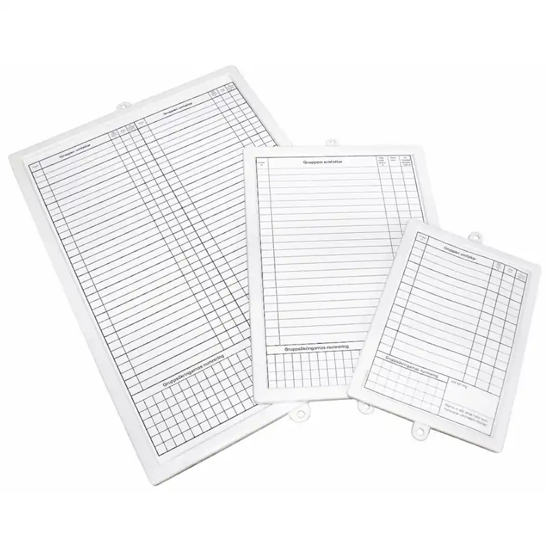 Billigare Anslagsram För Gruppschema, A3, Malmbergs 2013003