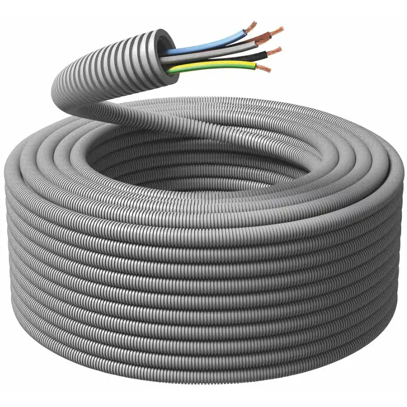 Flexrör, FK (H07V-R), 5G1,5mm², Ø16mm, 100m, Ring, Malmbergs 1418182 Rabatter