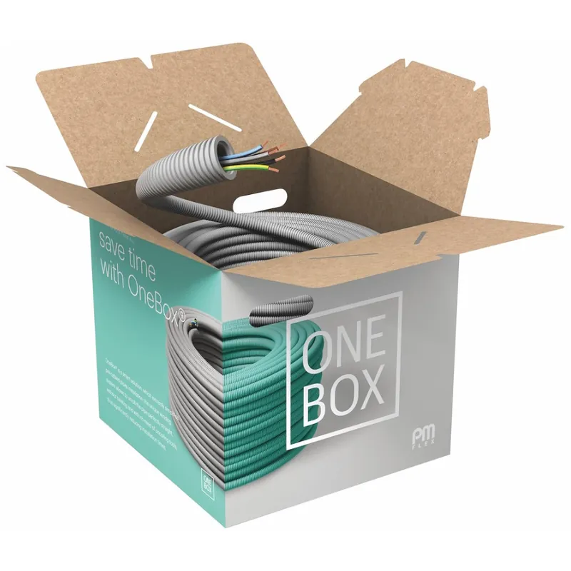 Flexrör, FQ (H07Z1-R), 5G2,5mm², Ø20mm, 50m, Malmbergs 1418307 Köp online