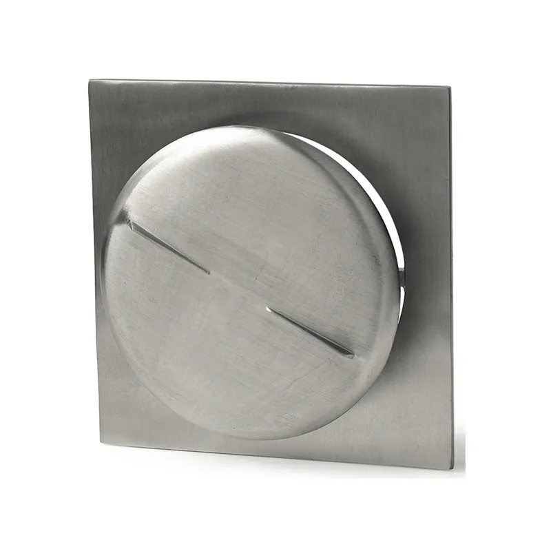 Extra rabatt Tallriksventil 85, Aluminium, 125mm, Bårebo 422080