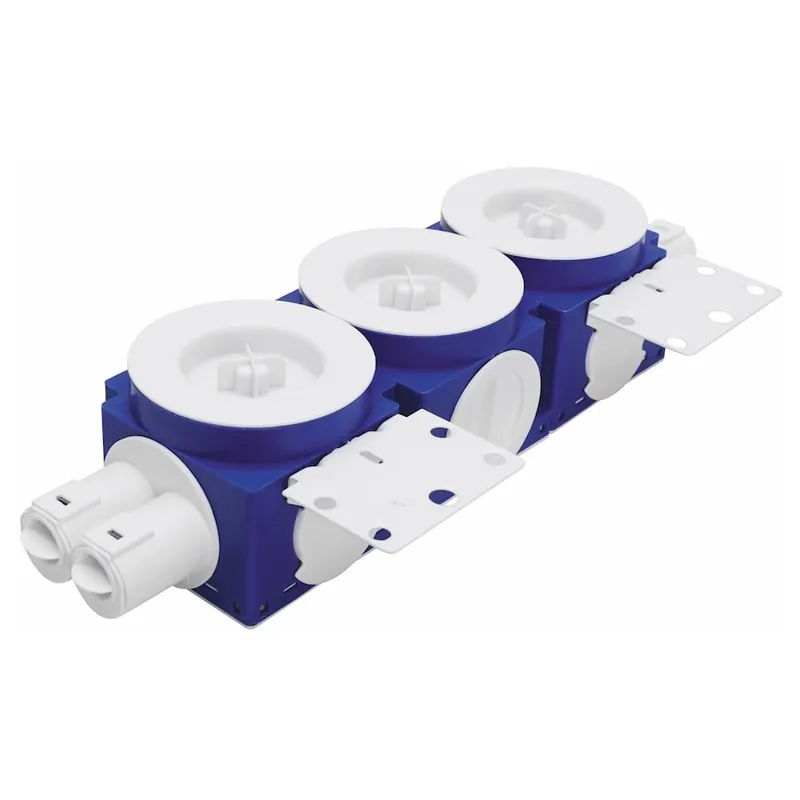 Apparatdosa Twistline, Liggande 3st, 57mm, Malmbergs 1420532 Nyhet