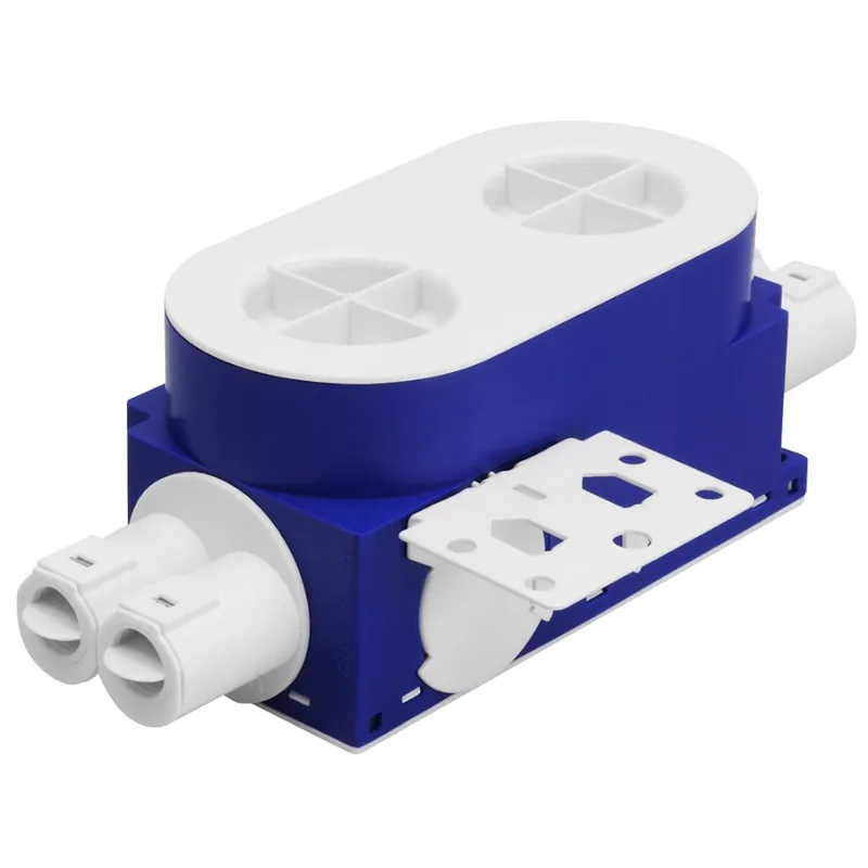 Apparatdosa Twistline, Dubbeldosa 3st, 70mm, Malmbergs 1420636 Lågt pris