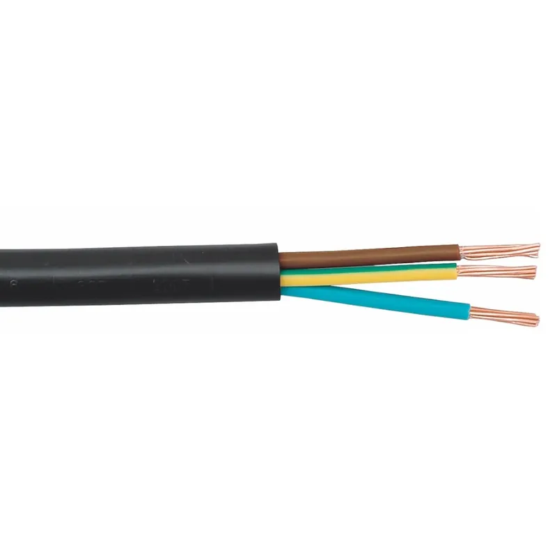 Outlet Kabel N1XV-R, 3G6mm², 0,6/1kV, Svart, Malmbergs 0004155