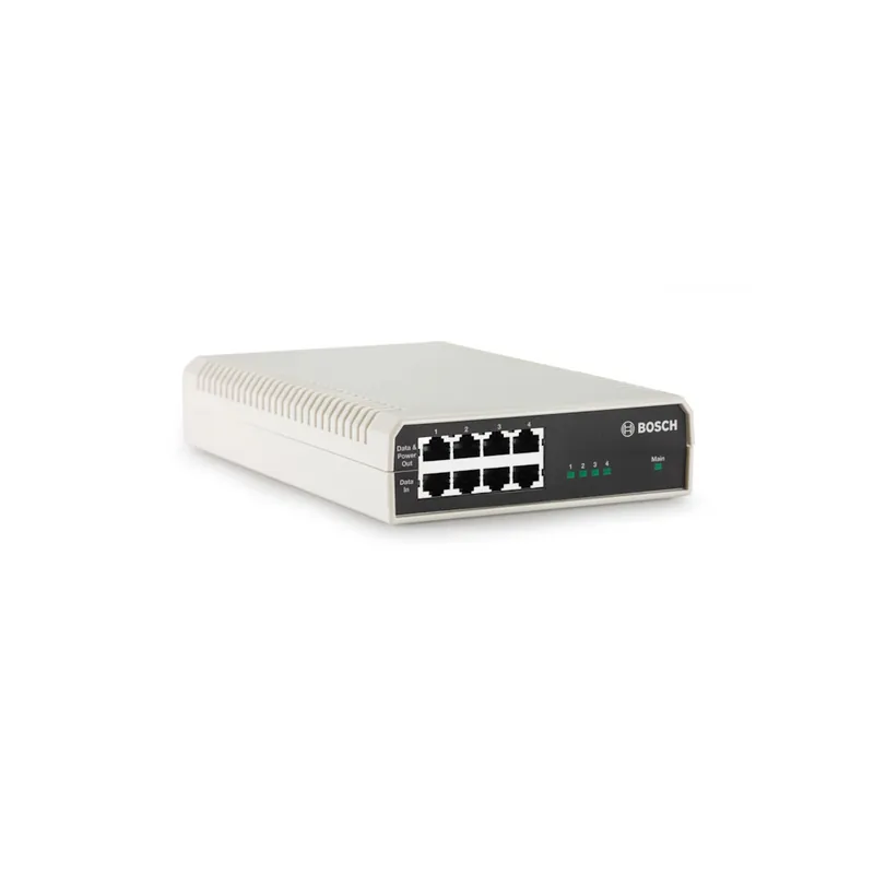 Endast idag PoE Four-Port Midspan 15.4W AC In 43x148x224mm Bosch