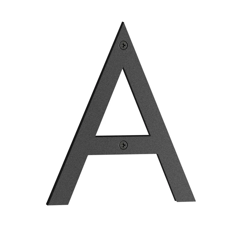 Husbokstav Nordic, Rostfritt Stål, 160mm, Beslagsboden Lägg i varukorgen