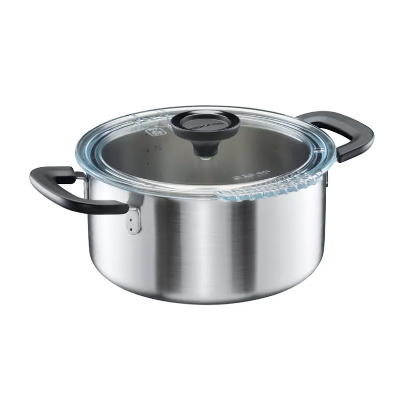 I lager Gryta Med Glaslock Functional Form 3L Keramisk Fiskars