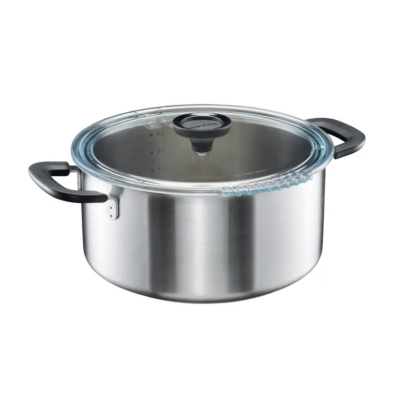 Gryta Med Glaslock Functional Form 5L Keramisk Fiskars Billigare