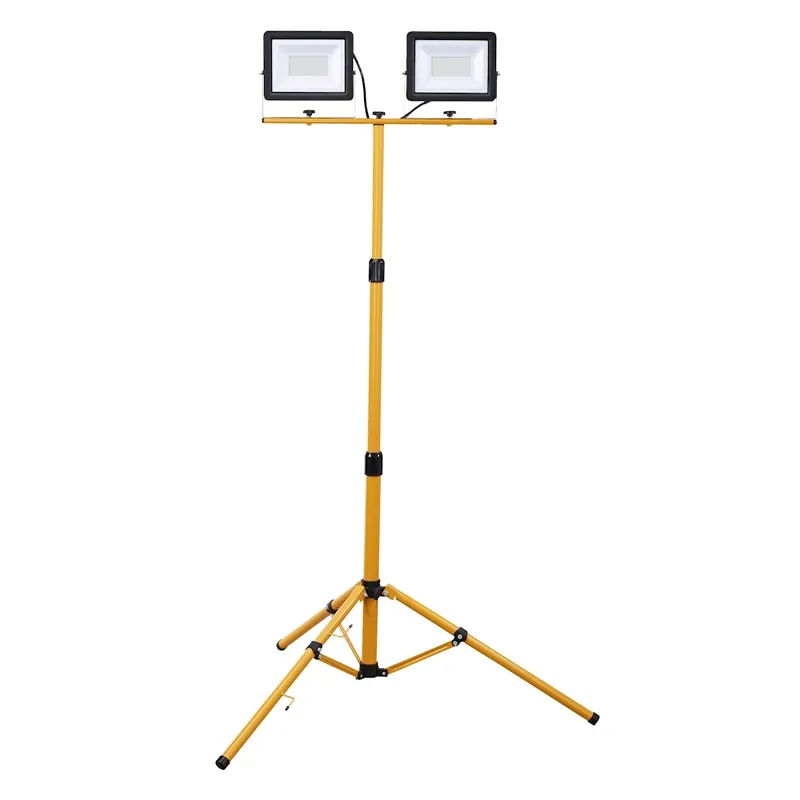 Omni LED-Strålkastare Med Teleskopstativ 2x30W IP65 Malmbergs 9975343 Outlet