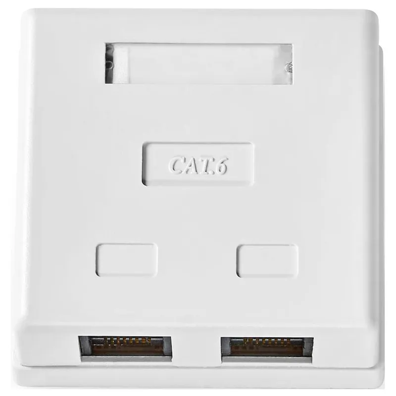 Kundfavorit Datauttag 2xRJ45 Cat.6 U/UTP Malmbergs 5100455