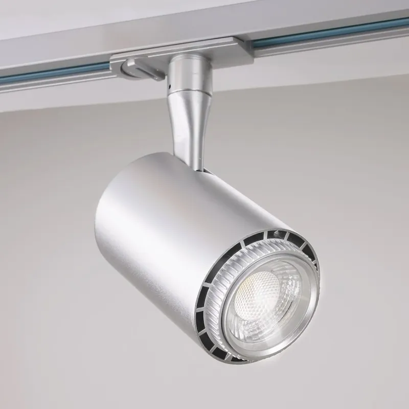 Velo LED Track Light 1-Fas 13W 230V IP20 Silver Malmbergs 9974407 Snabb leverans