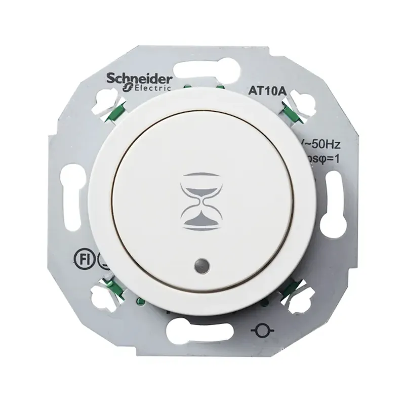 Timer Renova Justerbar 2Poler 10A 230V Vit Schneider Electric Premium