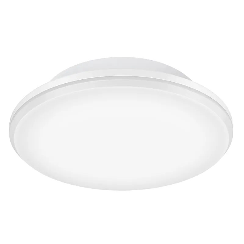 I lager Plafond Noon 2xE27 220-240V Vit IP54 Malmbergs 9975403