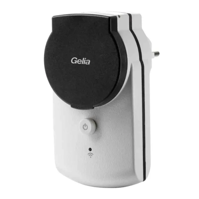 ​Smart Plug Wifi Utomhus 16A 3680W 230V IP44 Vit Gelia I lager