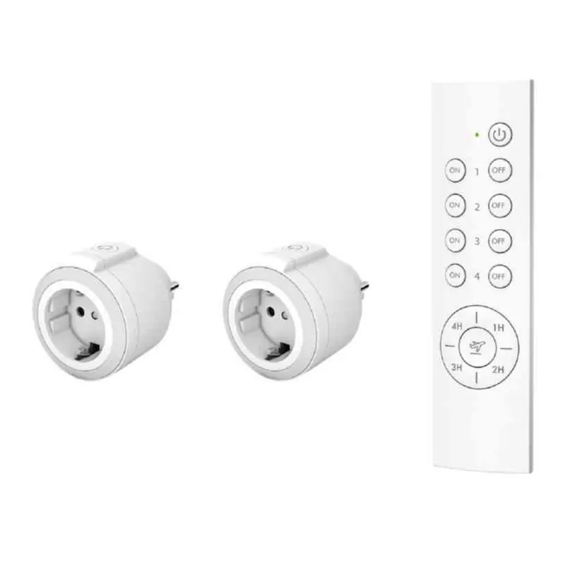 Fjärrströmbrytare Smart 2 Mottagare 50m 230V Vit Gelia Beställ nu