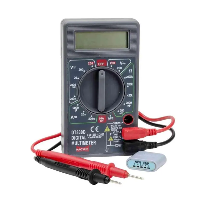 Testinstrument Digital Multi Meter Cat III 200mA 250V Gelia Säker betalning