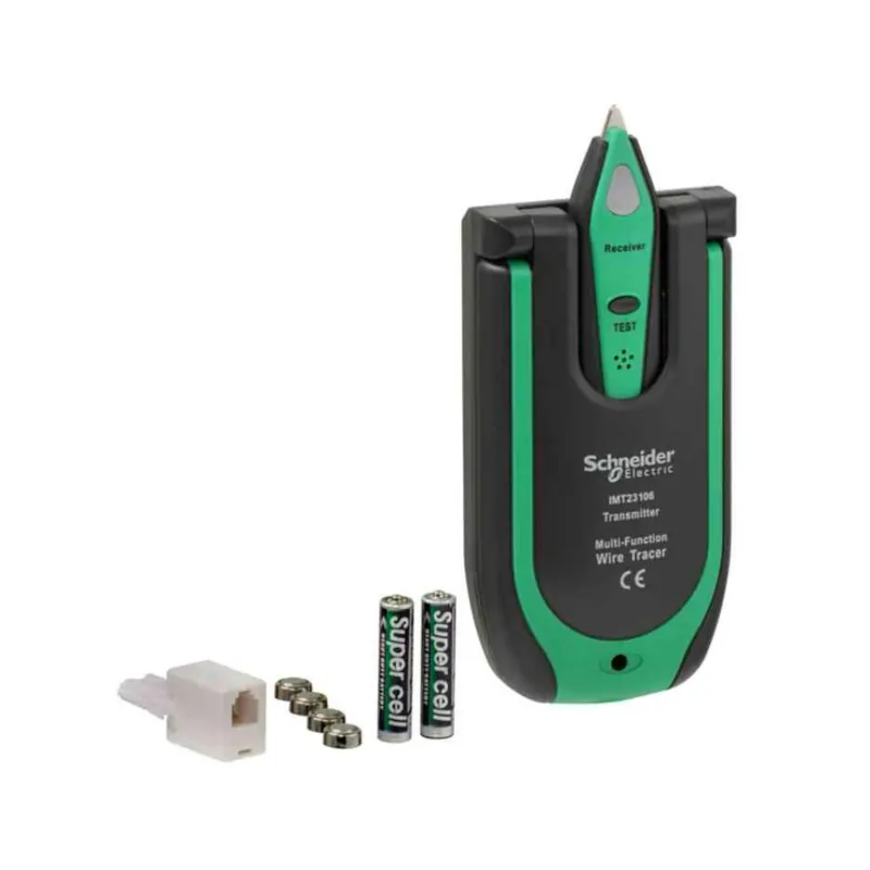 Snabb leverans Mätinstrument Kabelspårare Grön/Svart Schneider Electric