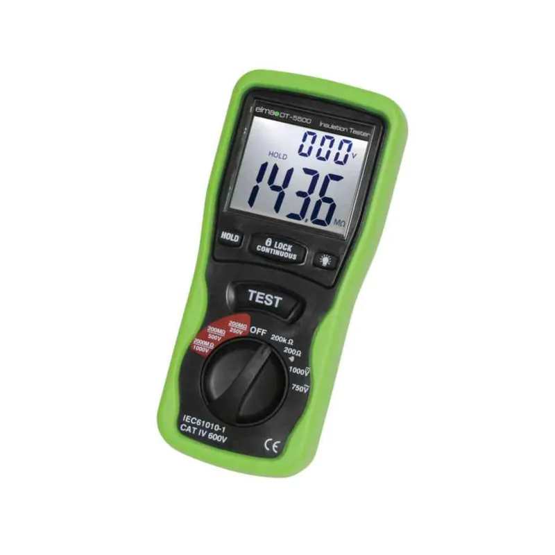 Multimeter Och Isolationstestare DT5500A CAT IV Elma Lågt pris