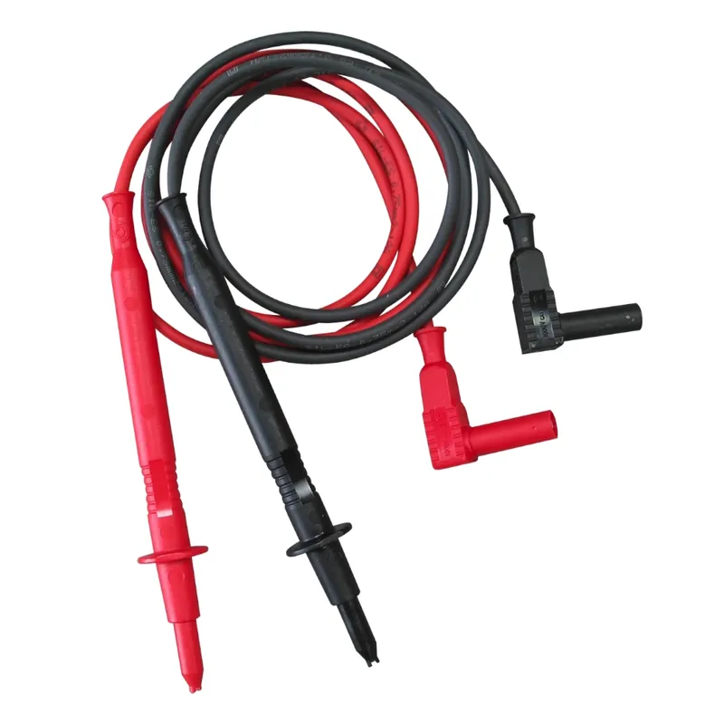 Kampanj Säkerhetsledning Silikon Med Testpinnar 4mm Elma