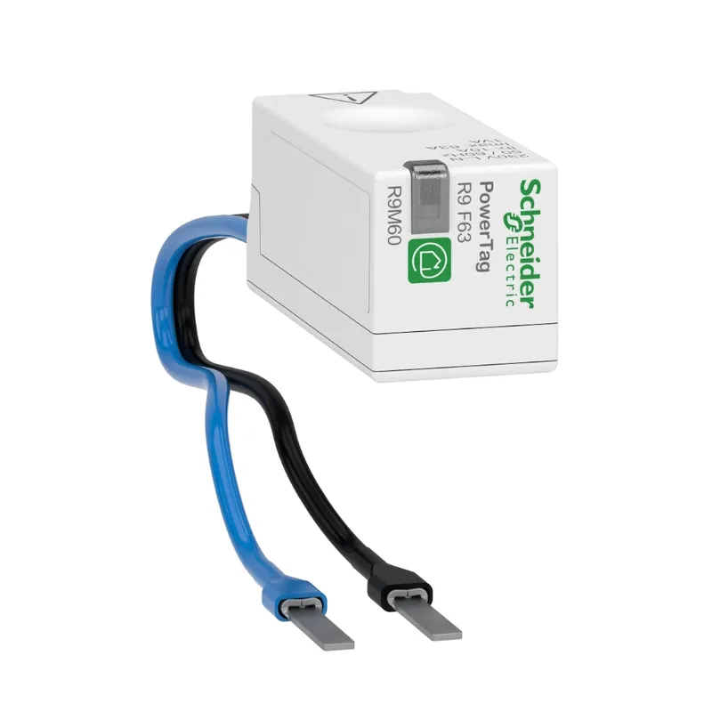 Energisensor PowerTag Resi9 1Pol+Nolla Flexi 63A 220-240V Schneider Electric Expressleverans